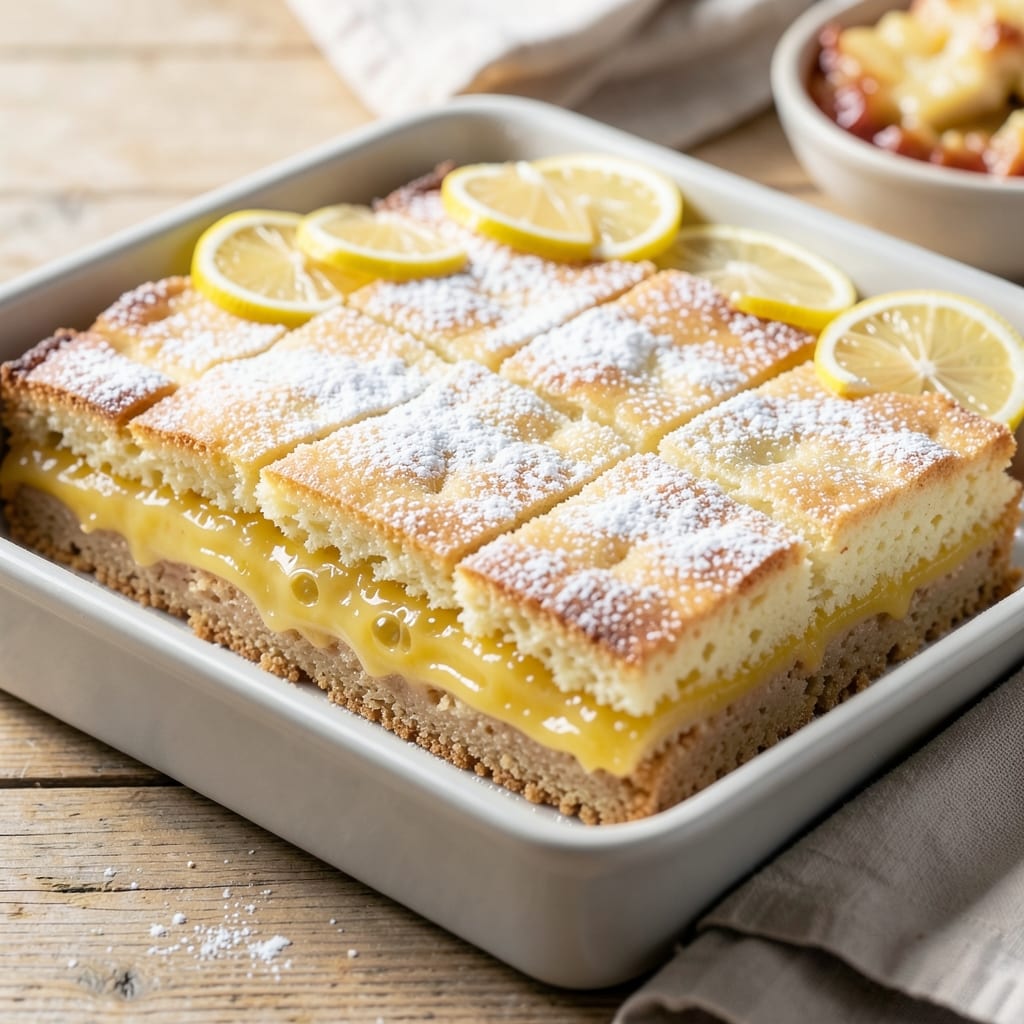 Two-Ingredient Lemon Cake Bars Recipe: Zesty Layers With No Mix-Up