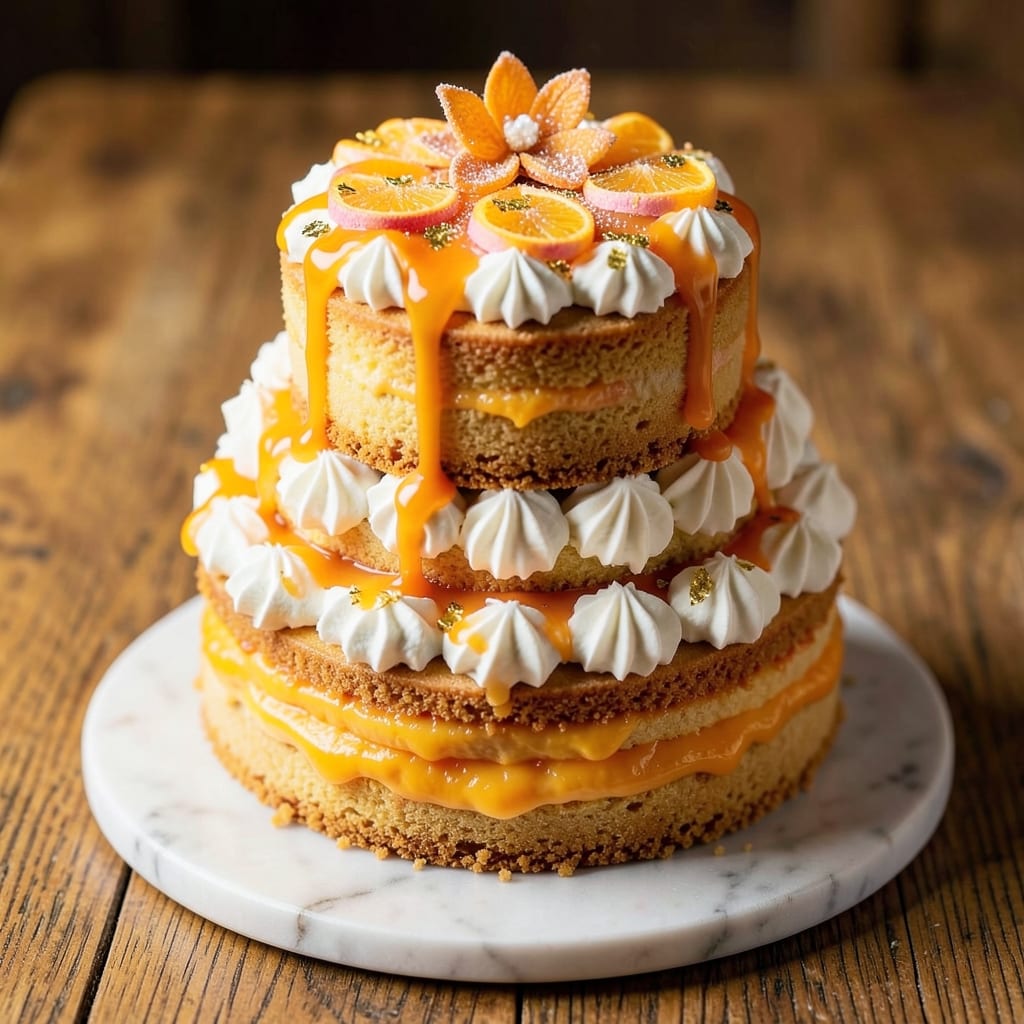 5 Star Orange Cake Recipe: Buttery Layers and Zesty Frosting Harmony