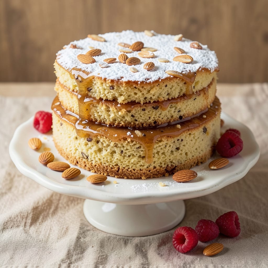 Almond Syrup Cake Recipe: Nut-Infused Moisture With Caramelized Top Crunch