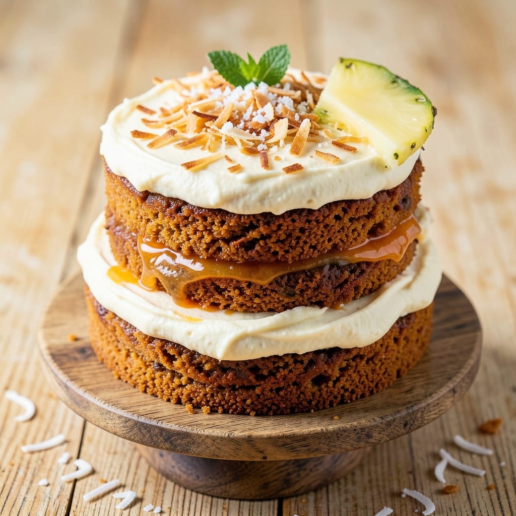 Aloha Carrot Cake Recipe: Tropical Spice Swirls and Cream Cheese Bliss