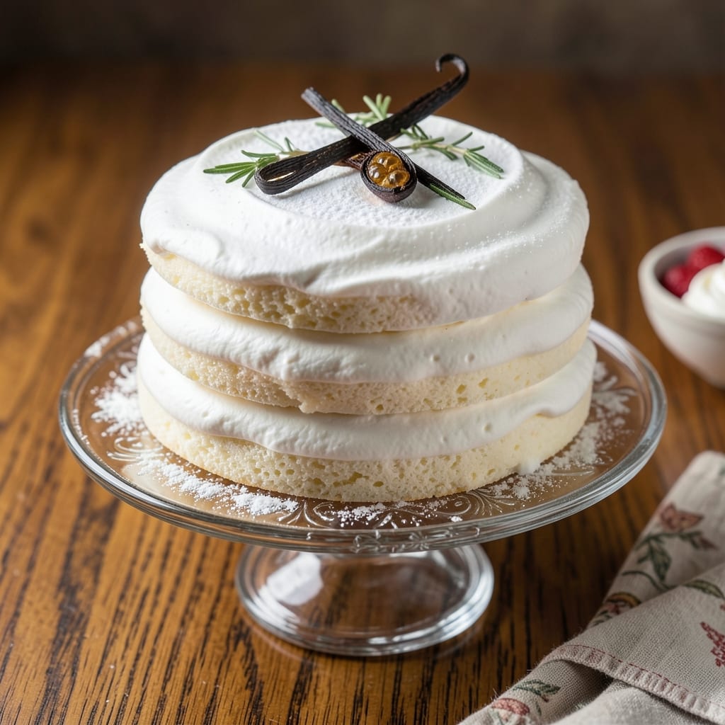12 Egg Angel Food Cake Recipe: Light-as-Air Cloud With Vanilla Swirls