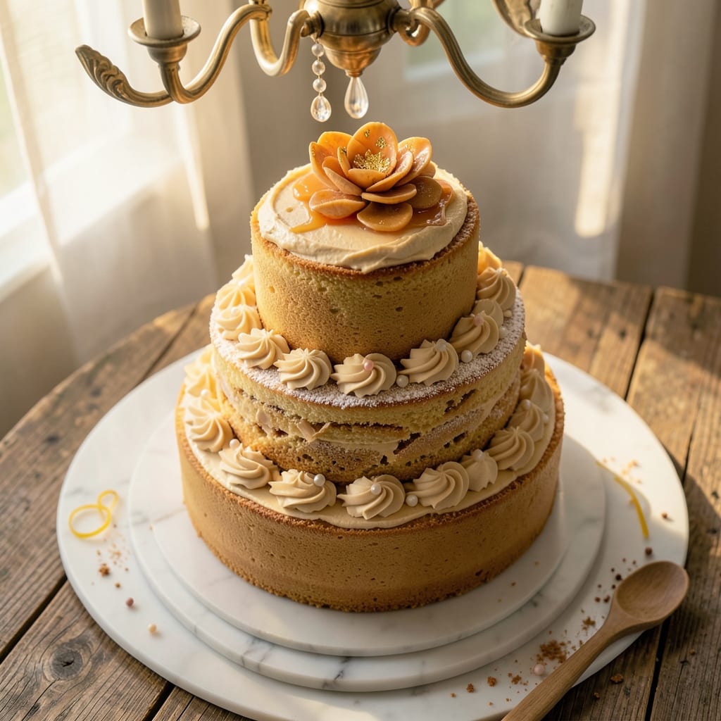 Almond Wedding Cake Recipe: Martha Stewart’s Signature Vanilla-Almond Swirl Masterpiece