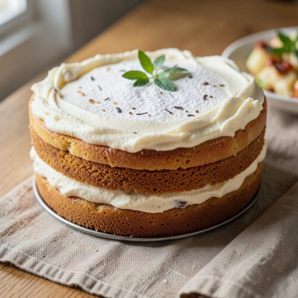 6-Inch Cake Tin Recipe: Triple-Layered Vanilla Bliss in Minutes