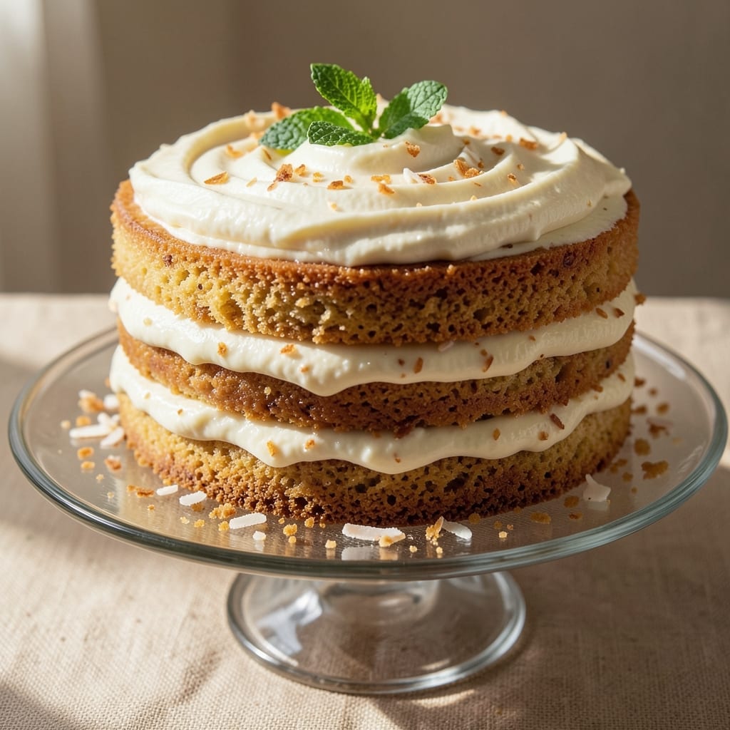 Alex Guarnaschelli Coconut Cake Recipe: Tropical Layers With Vanilla-Coconut Harmony