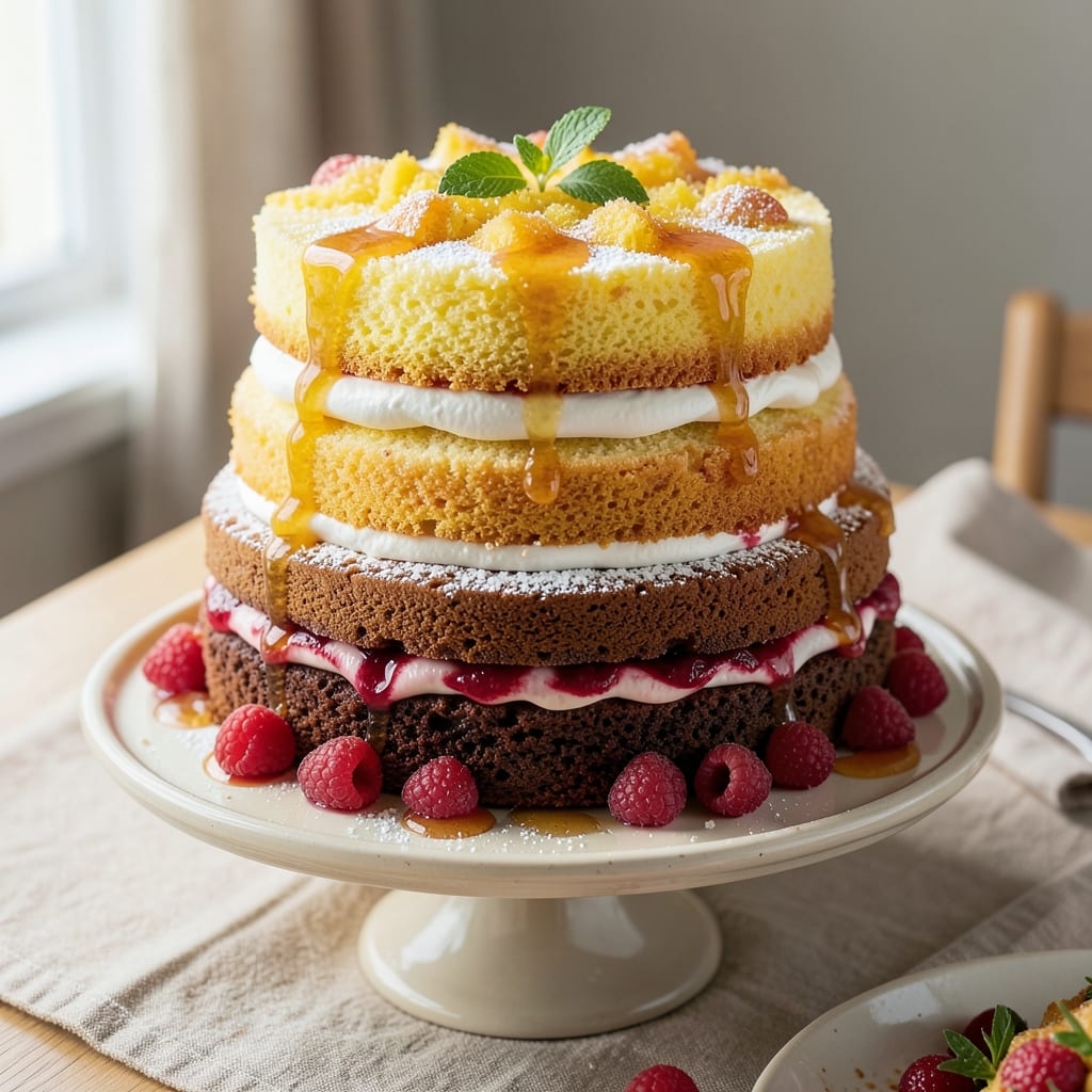 123-Layer Cake Recipe: Microwave Magic in 5 Minutes