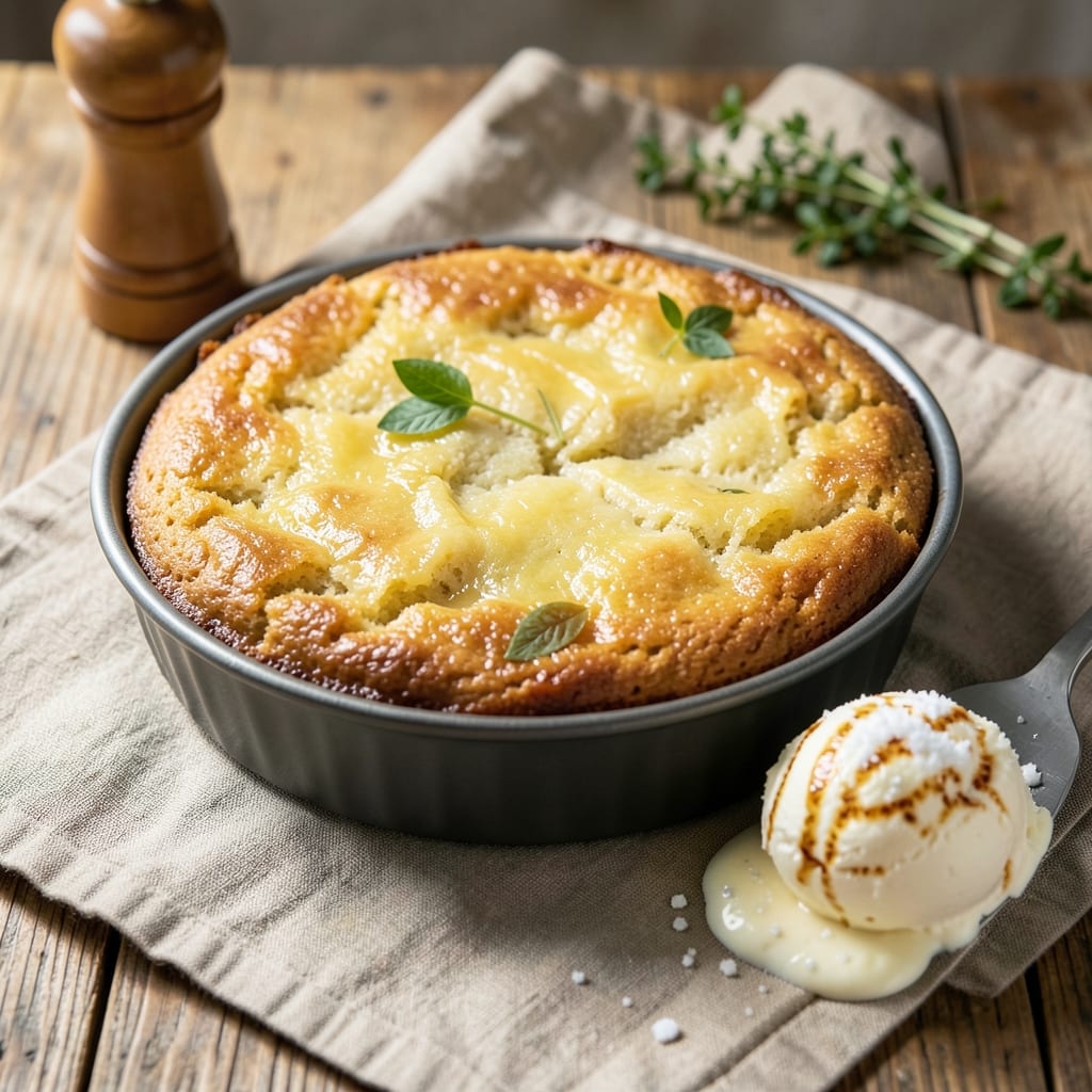 4-Ingredient Lemon Dump Cake Recipe: Zesty Brightness Baked in One Bowl