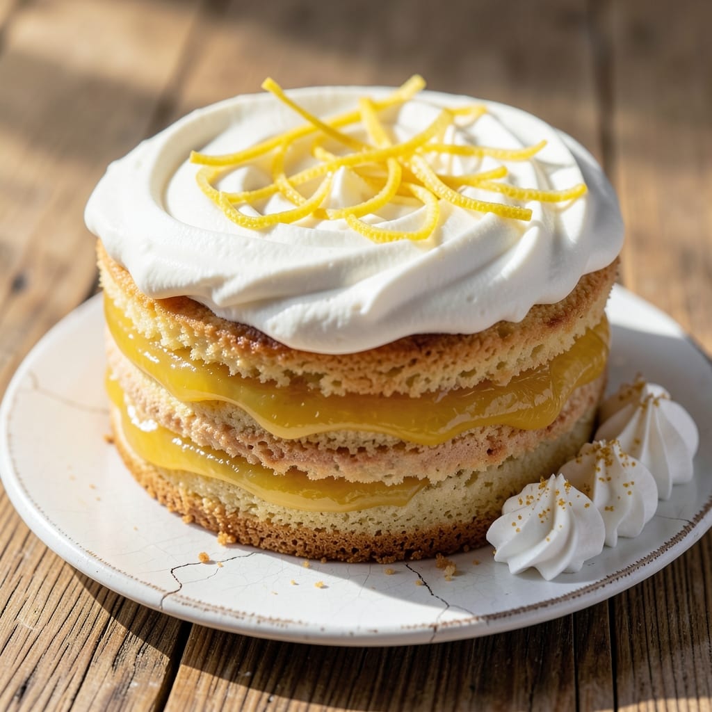 6-Inch Lemon Cake Recipe: Zesty Layers and Buttery Crust Magic