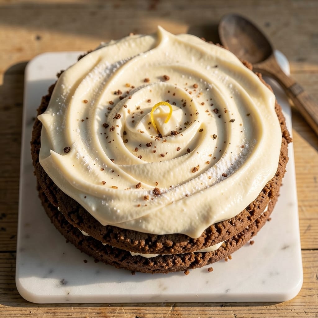 10-Inch Cookie Cake Recipe: Towering Vanilla Buttercream Clouds With Crunchy Topping
