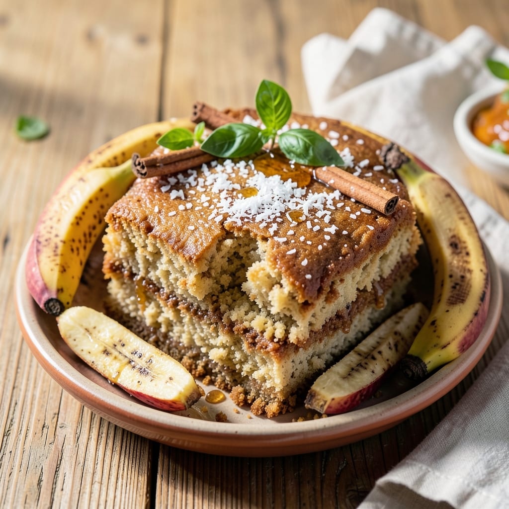 Almond Flour Banana Breakfast Cake Recipe: Fluffy Vanilla Swirls Without Gluten