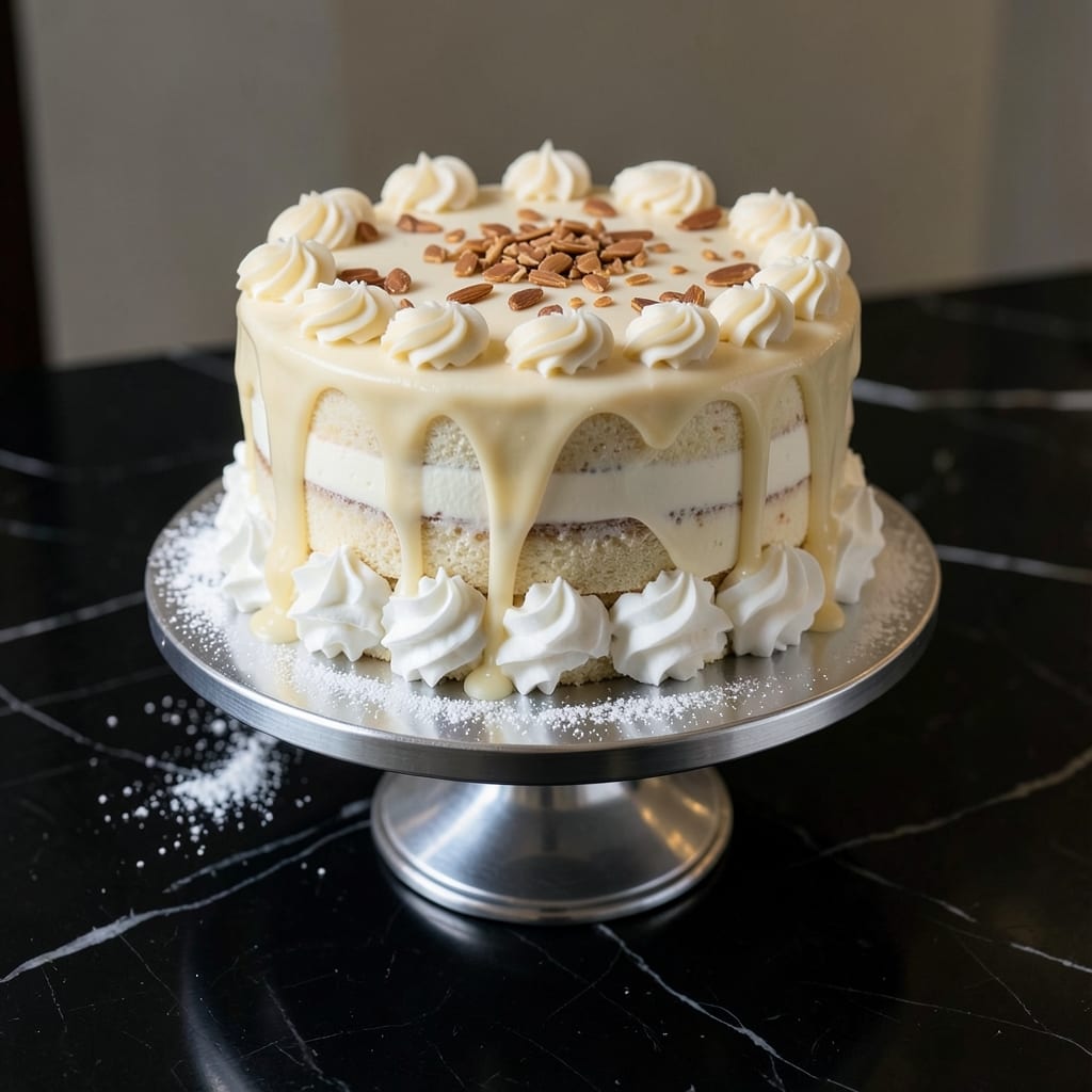 Almond Icing Recipe For Wedding Cake: Mirror-Glaze Finish That Dries to Velvet Smoothness