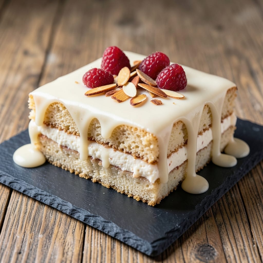 Almond Cake Icing Recipe: Nutty Vanilla Swirls With Mirror-Gloss Finish