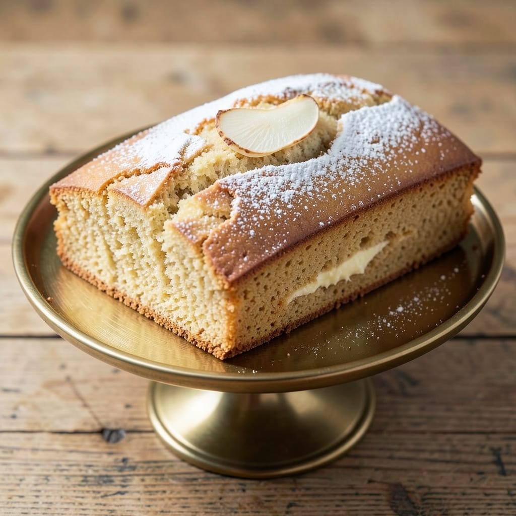 Almond Pound Cake Tastefully Simple Recipe: Vanilla-Almond Harmony with Crispy Crown