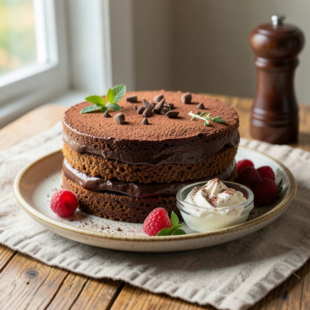 All Natural Chocolate Cake Recipe: Rich Cocoa Depth Without Artificial Flavors