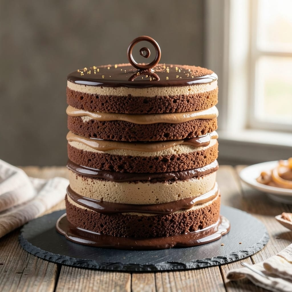 3 Layer Chocolate Mousse Cake Recipe: Decadent Fudge Base, Silky Middle, Airy Top Triumph