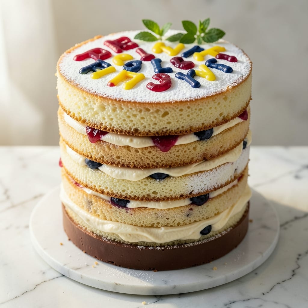 Alphabet Cake Recipe: Edible Letters Kids Will Beg For Again