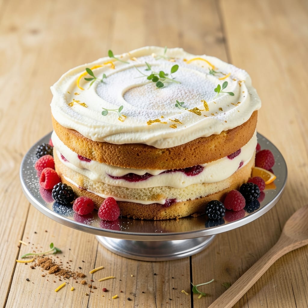 16-Inch Sheet Cake Recipe: Triple-Layered Wonder With Vanilla Buttercream Clouds