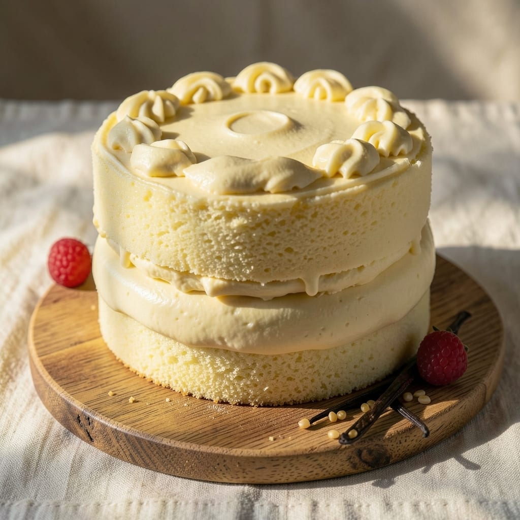 1 Two-Sheet Vanilla Cake Recipe: Bake-Off Ready Layers in One Pan