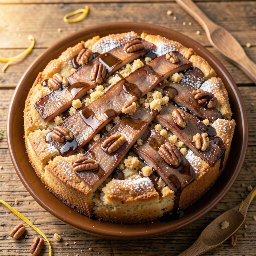 Alligator Coffee Cake Recipe: Moist Vanilla Swirl with Toasted Nut Crunch