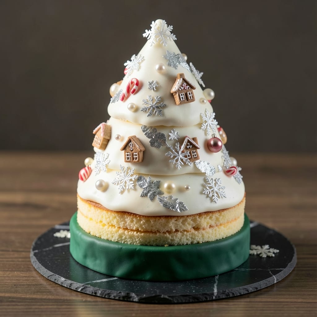3D Christmas Tree Cake Recipe: Whimsical Layers With Edible Decor