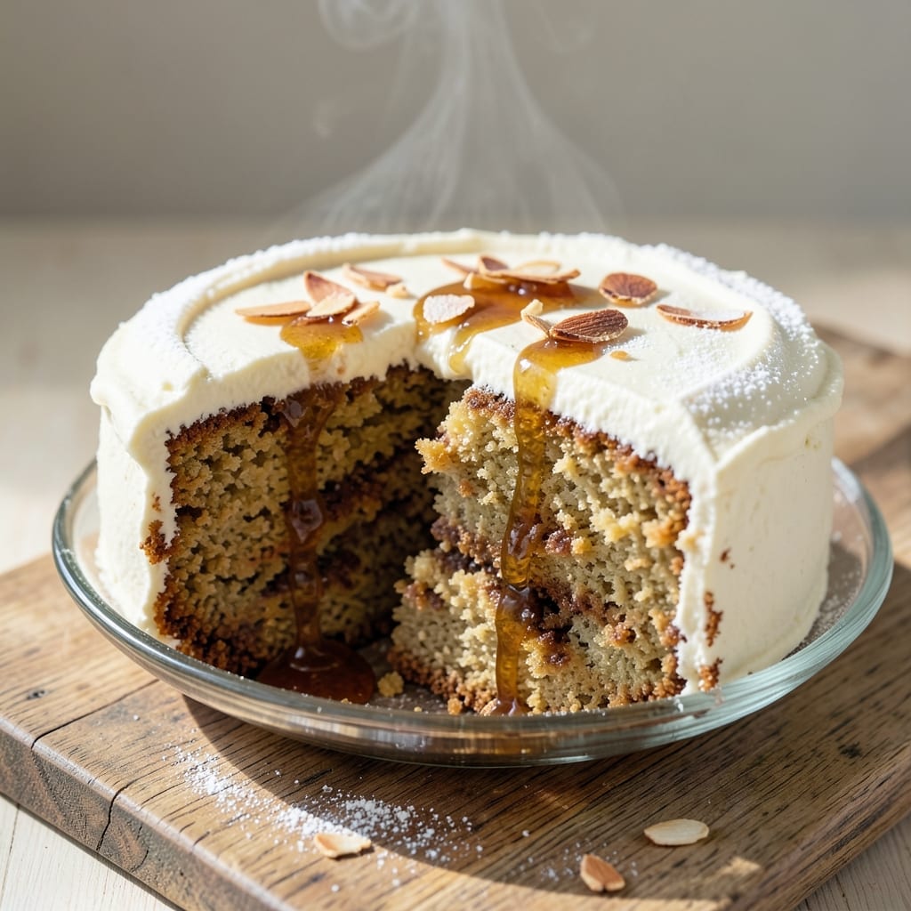 Amaretto Cake Recipe Using Cake Mix: Boozy Vanilla Swirls With Crispy Top Trick