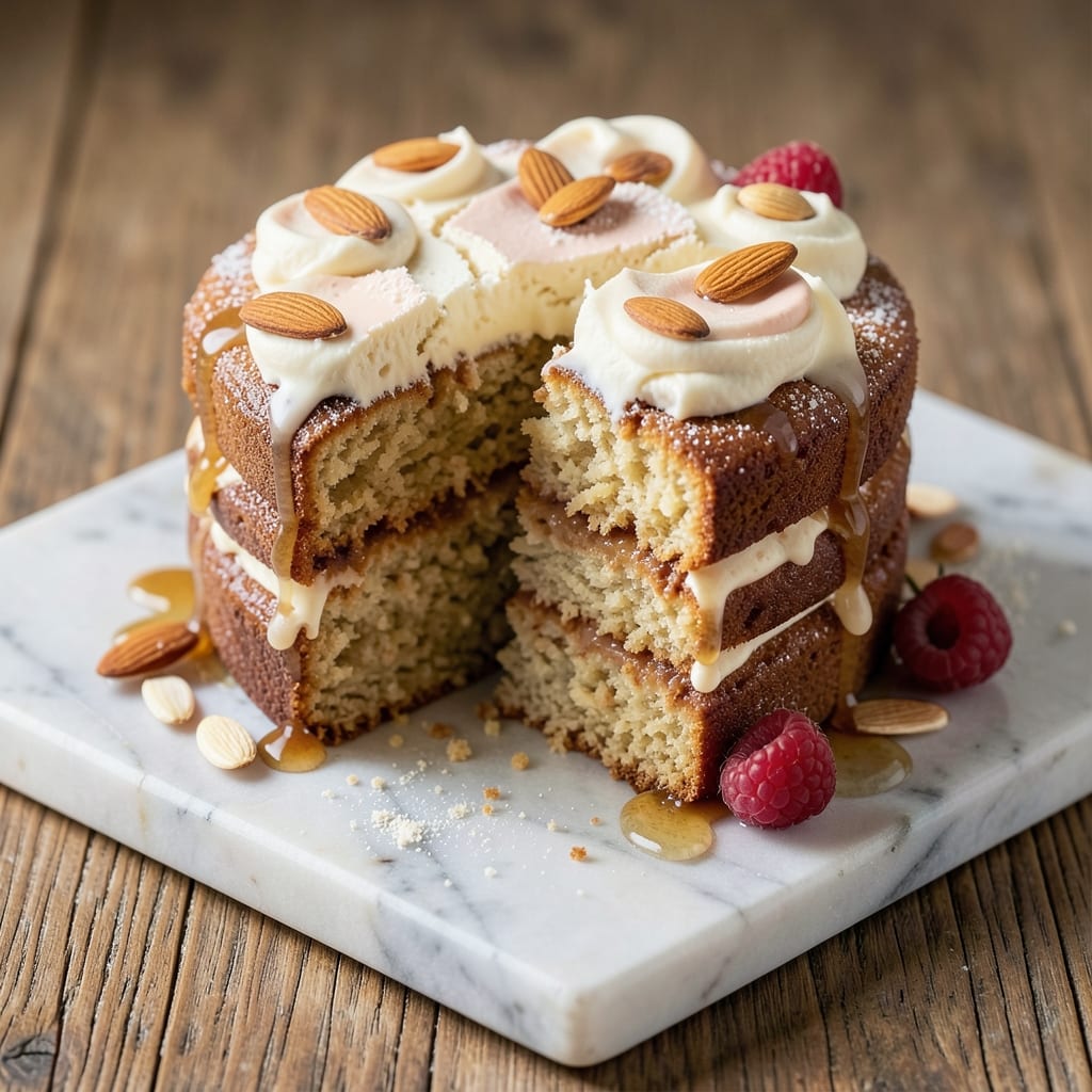 Nigella's Almond Cake Recipe: Toasted Nut Crunch and Vanilla-Infused Layers
