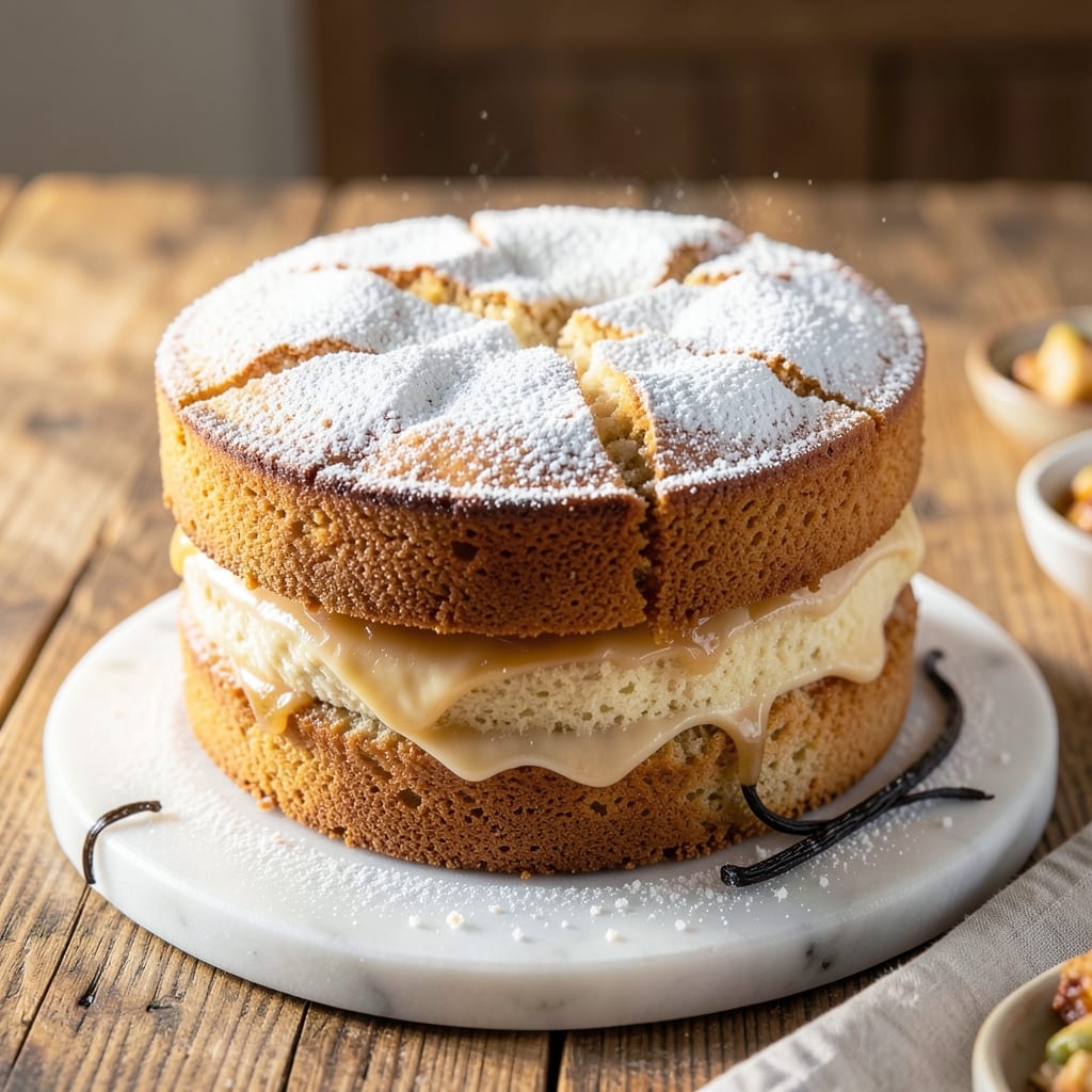 2-Layer Pound Cake Recipe: Vanilla Buttercream Heaven in One Tin