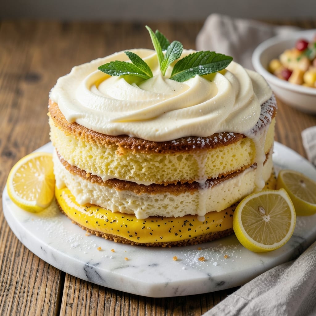Amazing Lemon Cake Recipe: Zesty Layers and Buttery Crunch in One Bowl