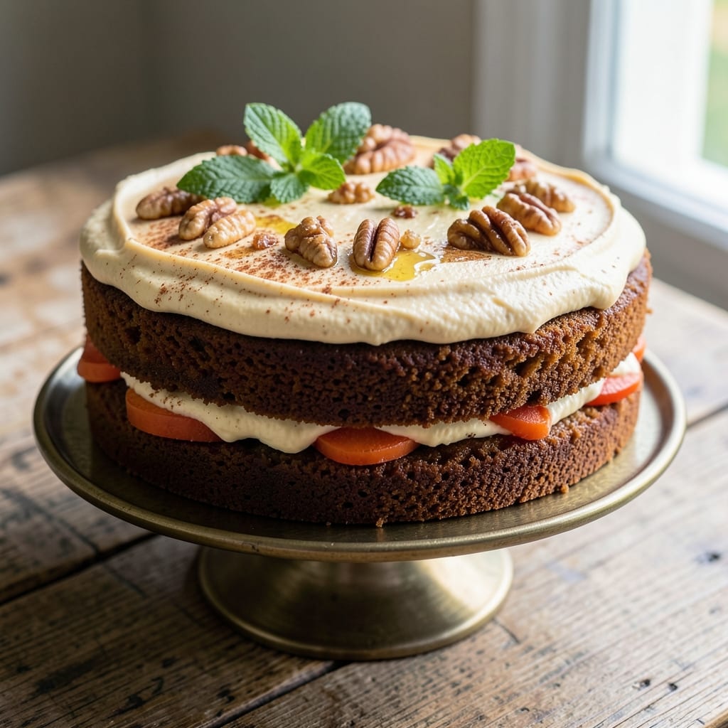 6 Carrot Cake Recipe: Moist Layers and Cream Cheese Frosting Harmony