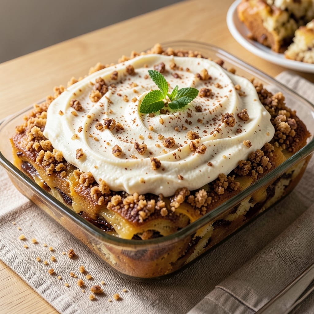 8x8 Banana Snack Cake Recipe: Moist Layers and Vanilla Frosting Magic