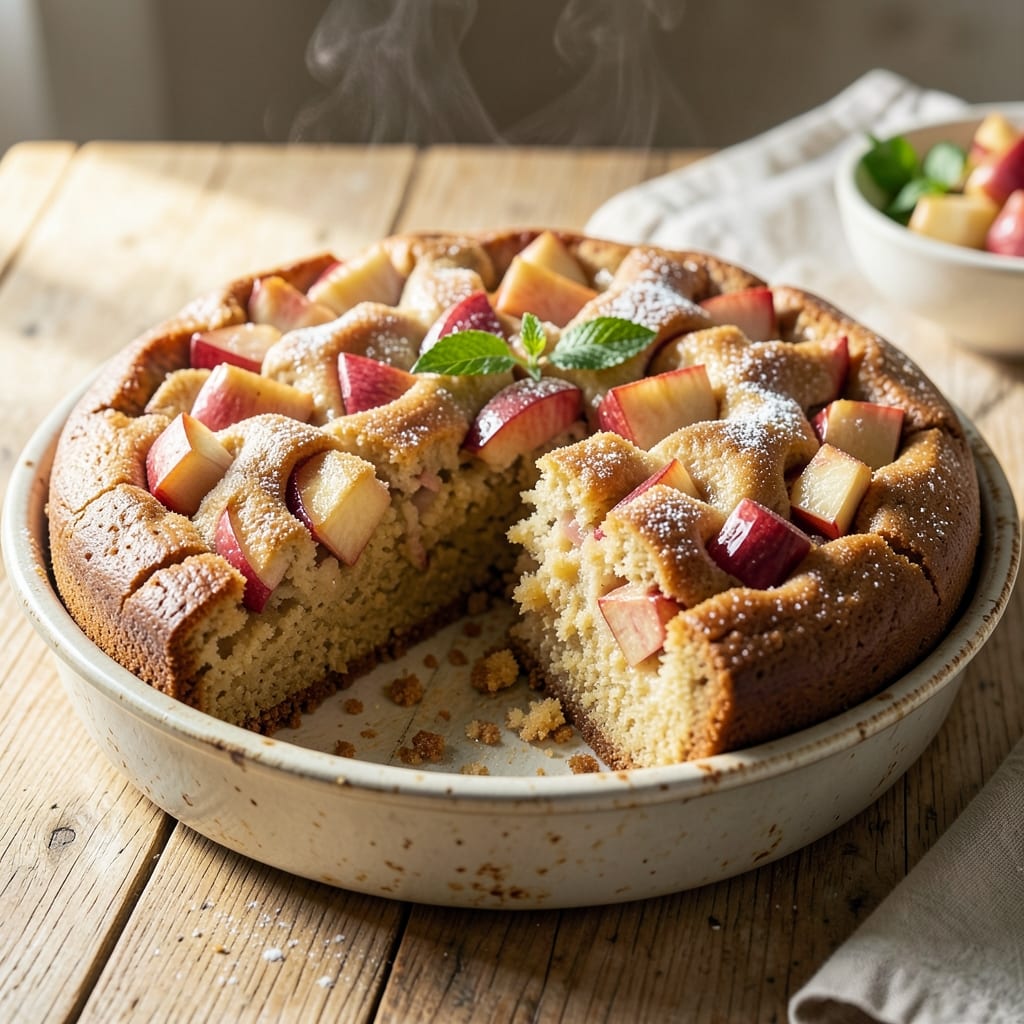 Two-Ingredient Apple Cake Recipe: Spiced Moistness in One Bowl