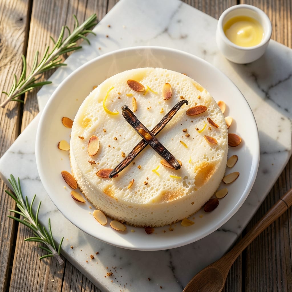 Almond Genoise Cake Recipe: Airy Vanilla Swirls With Nutty Crunch