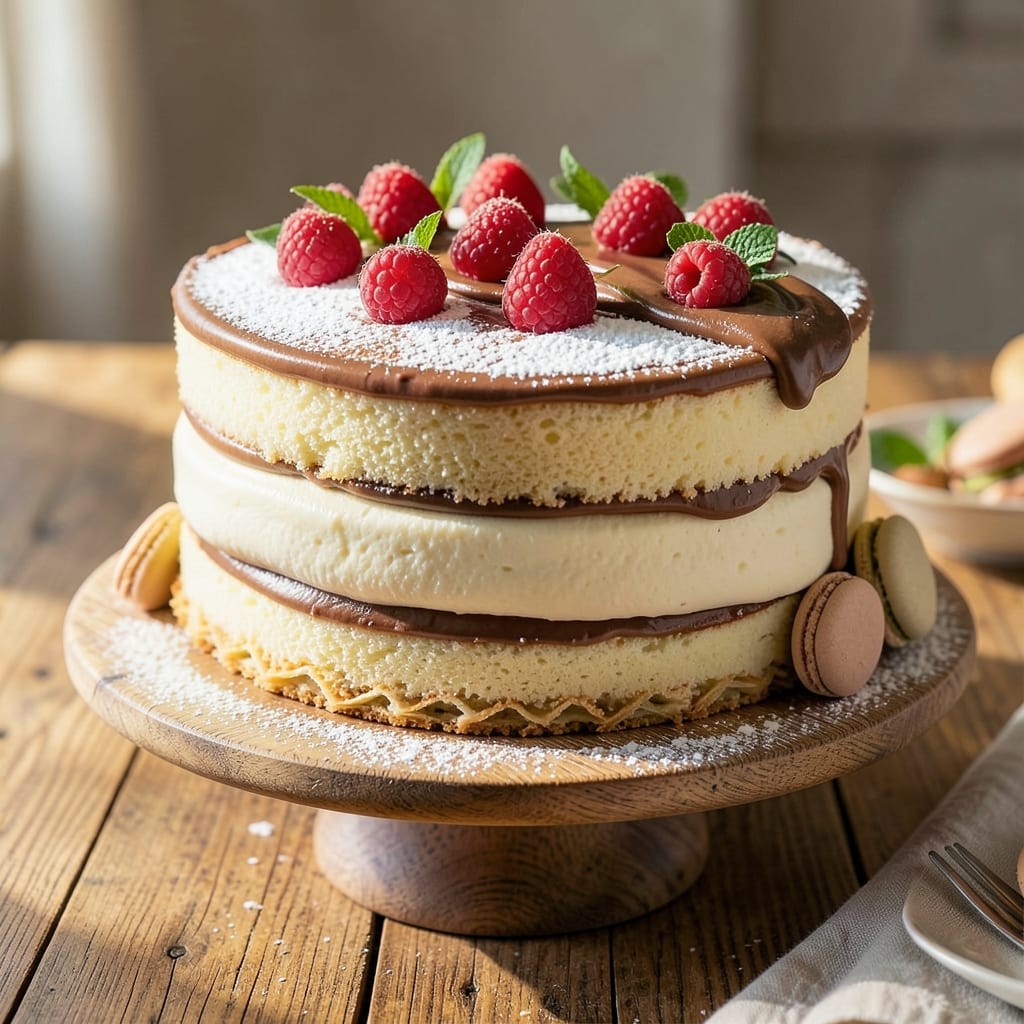 11x15 Sheet Cake Recipe: Layered Vanilla Swirls With Buttery Crust