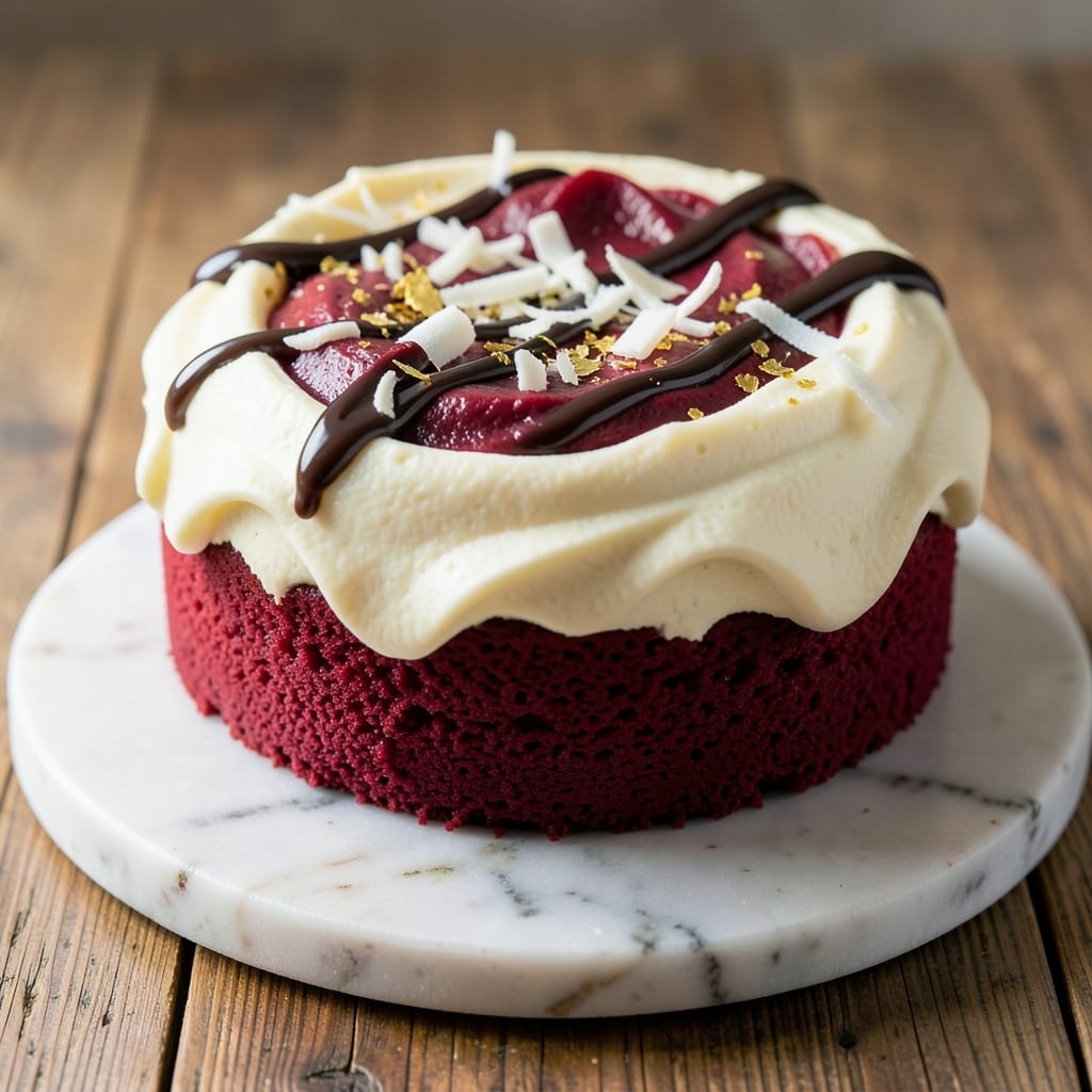 12-Inch Red Velvet Cake Recipe: Moist Layers and Creamy Frosting Harmony