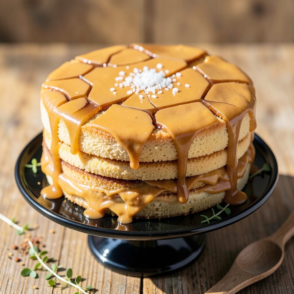 Amazing Caramel Cake Recipe: Molten Center That Never Overbakes