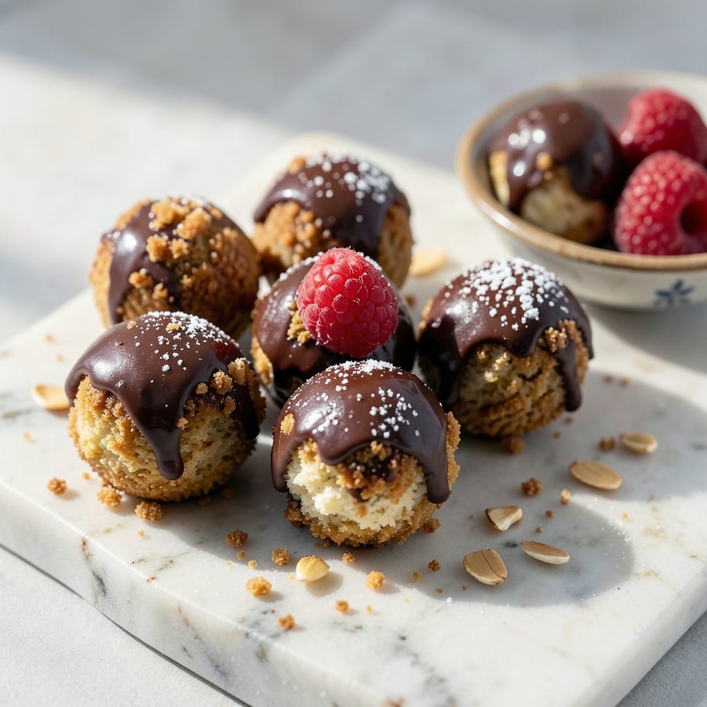 Amaretto Cake Balls Recipe: Nutty Liqueur Swirls With Crunchy Coating