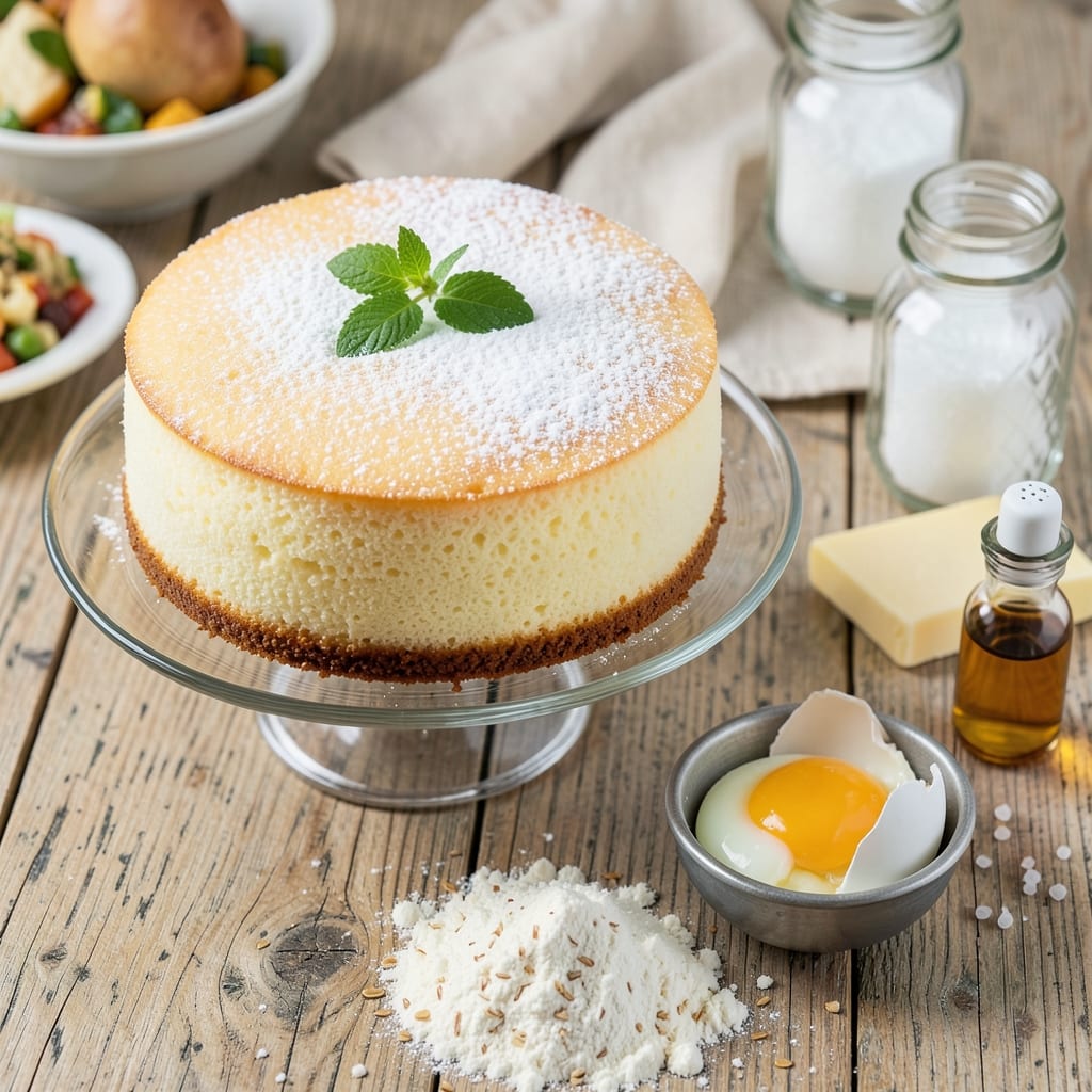 1 Egg Sponge Cake Recipe: Light-as-Air Layers in One Bowl