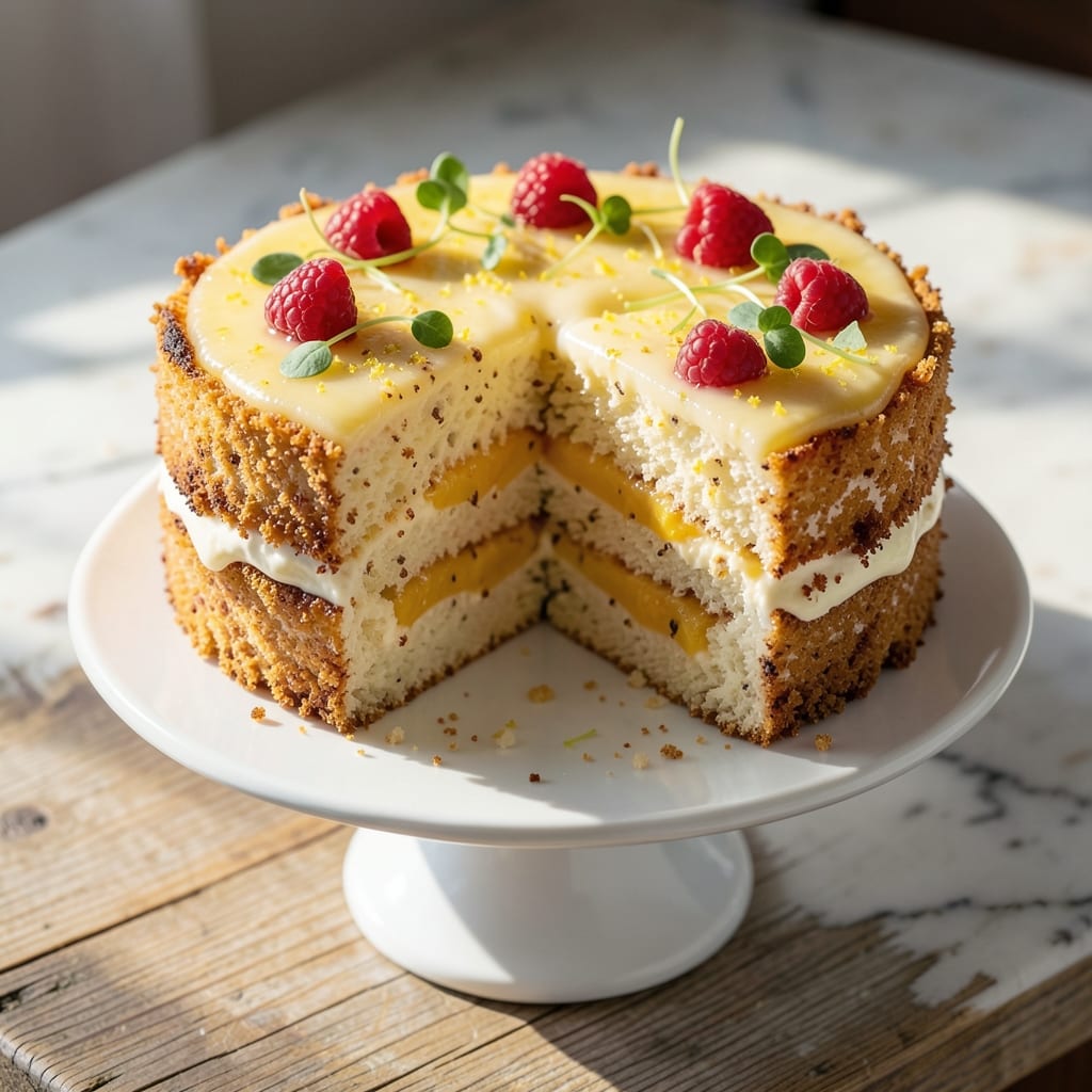 Amalfi Cake Recipe: Lemon Zest and Almond Swirl Magic