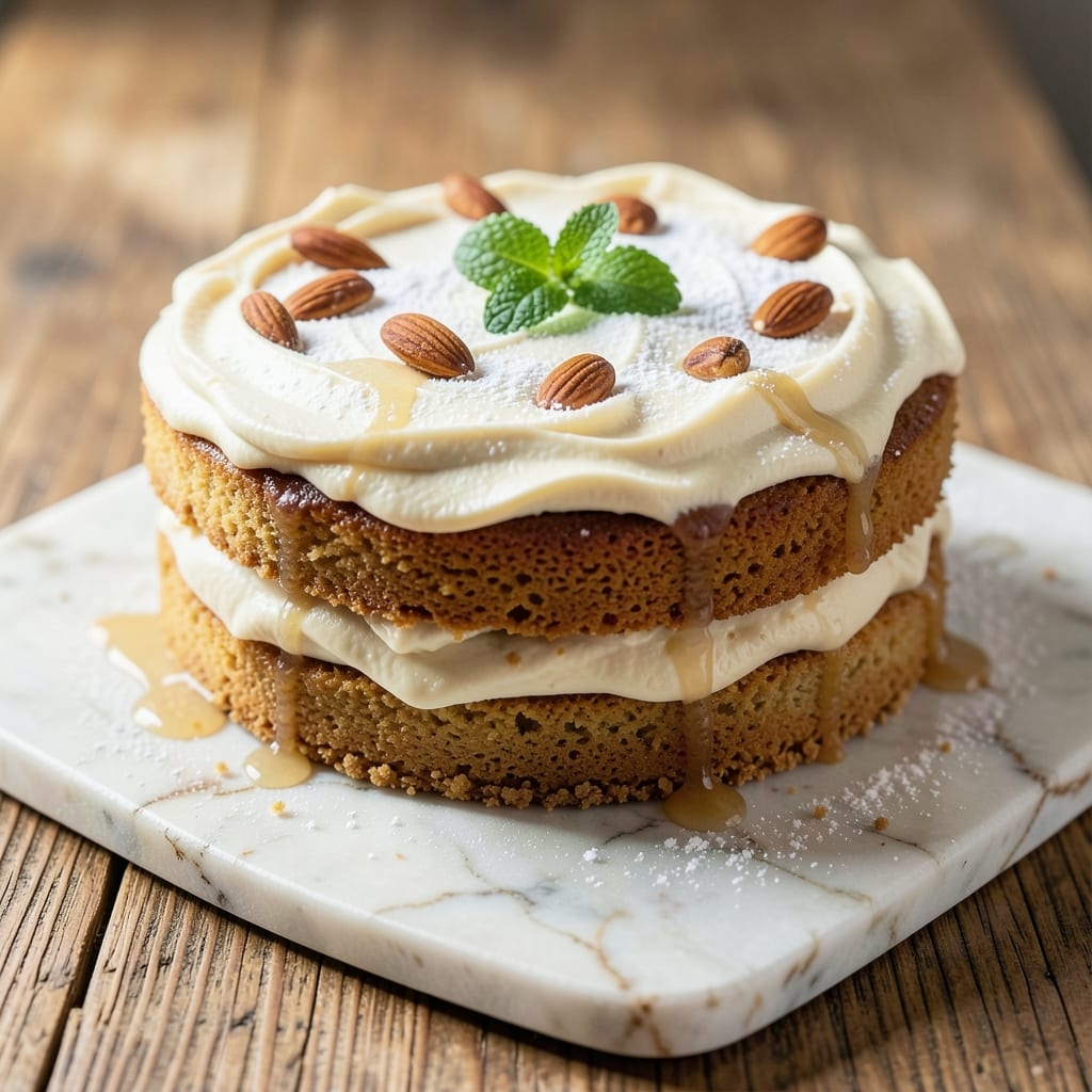 Almond Paste Cake Recipe Using Almond Paste: Marbled Swirls With Almond-Infused Moisture