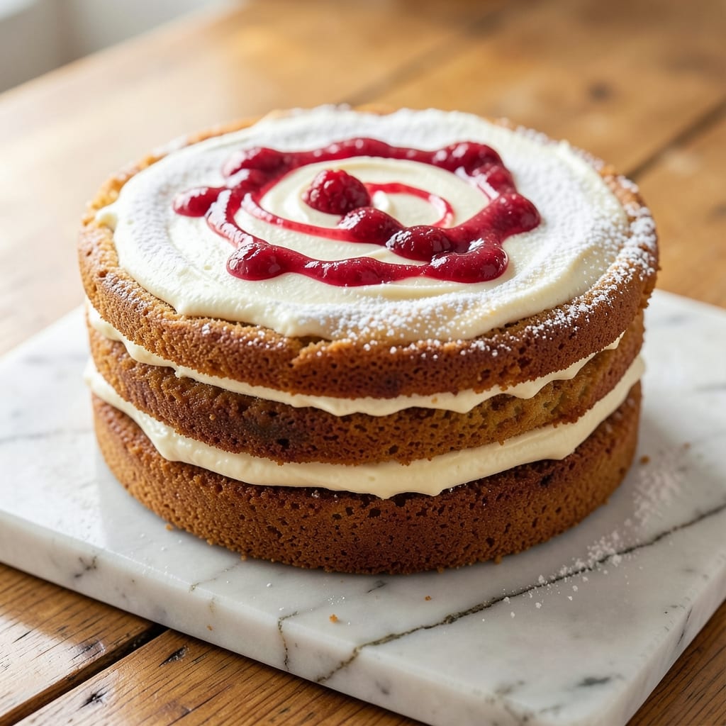 2LB Cake Recipe: Triple-Layer Height With Buttery Crust