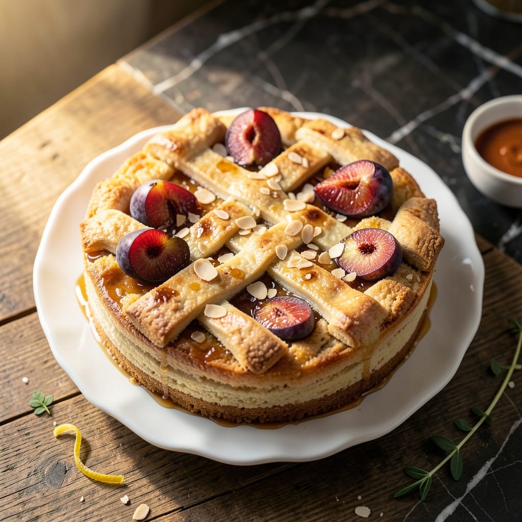 Almond Flour Plum Cake Recipe: Fruit-Infused Crispness With Nutty Depth