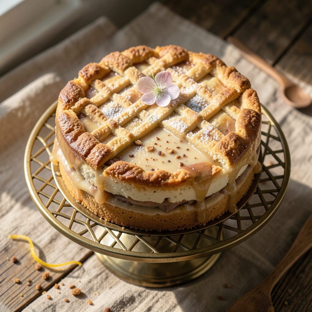 Almond Breakfast Cake Recipe: Fluffy Vanilla-Almond Layers With Toasted Top