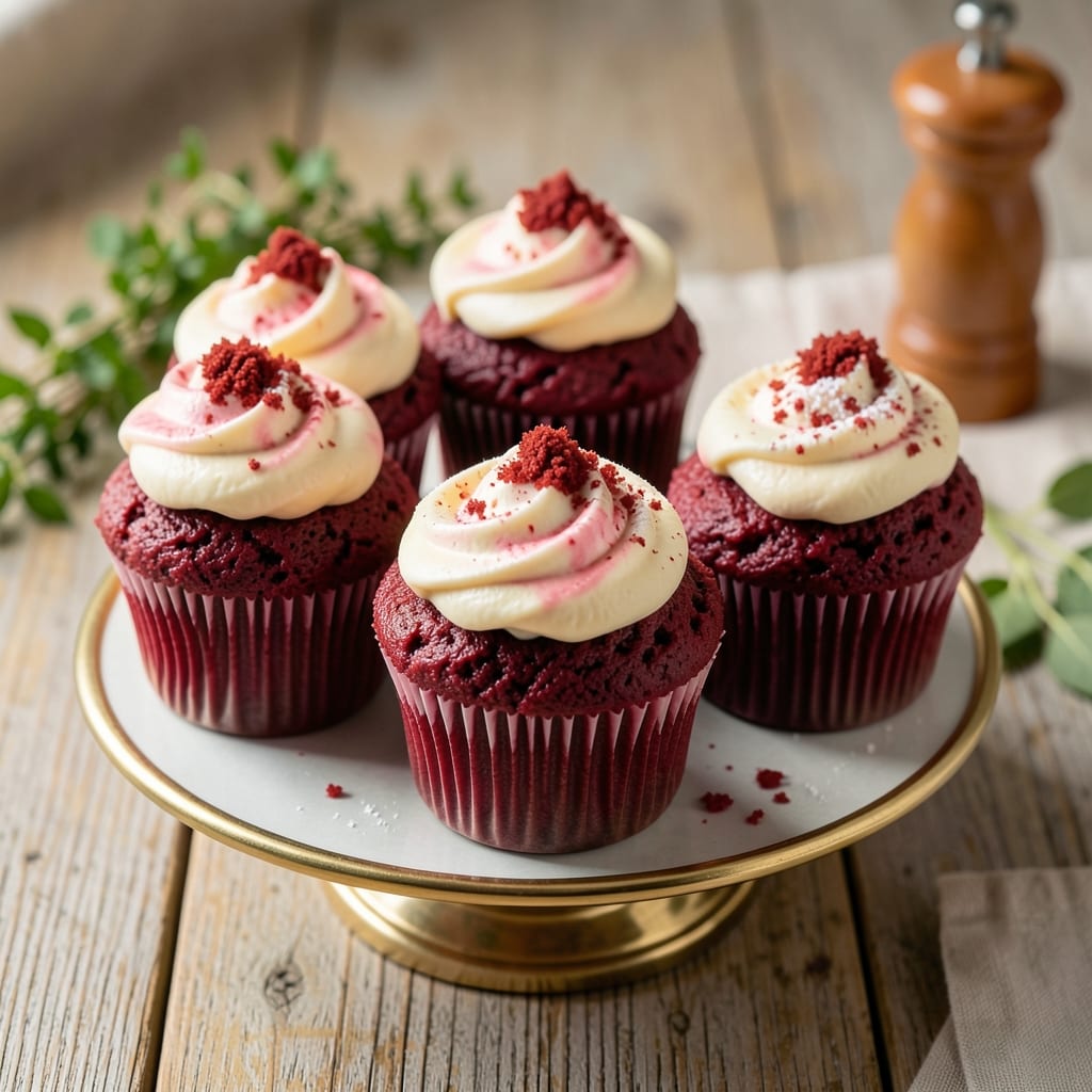 Amazing Red Velvet Cupcakes Recipe: Bold Cocoa Swirls and Cream Cheese Frosting