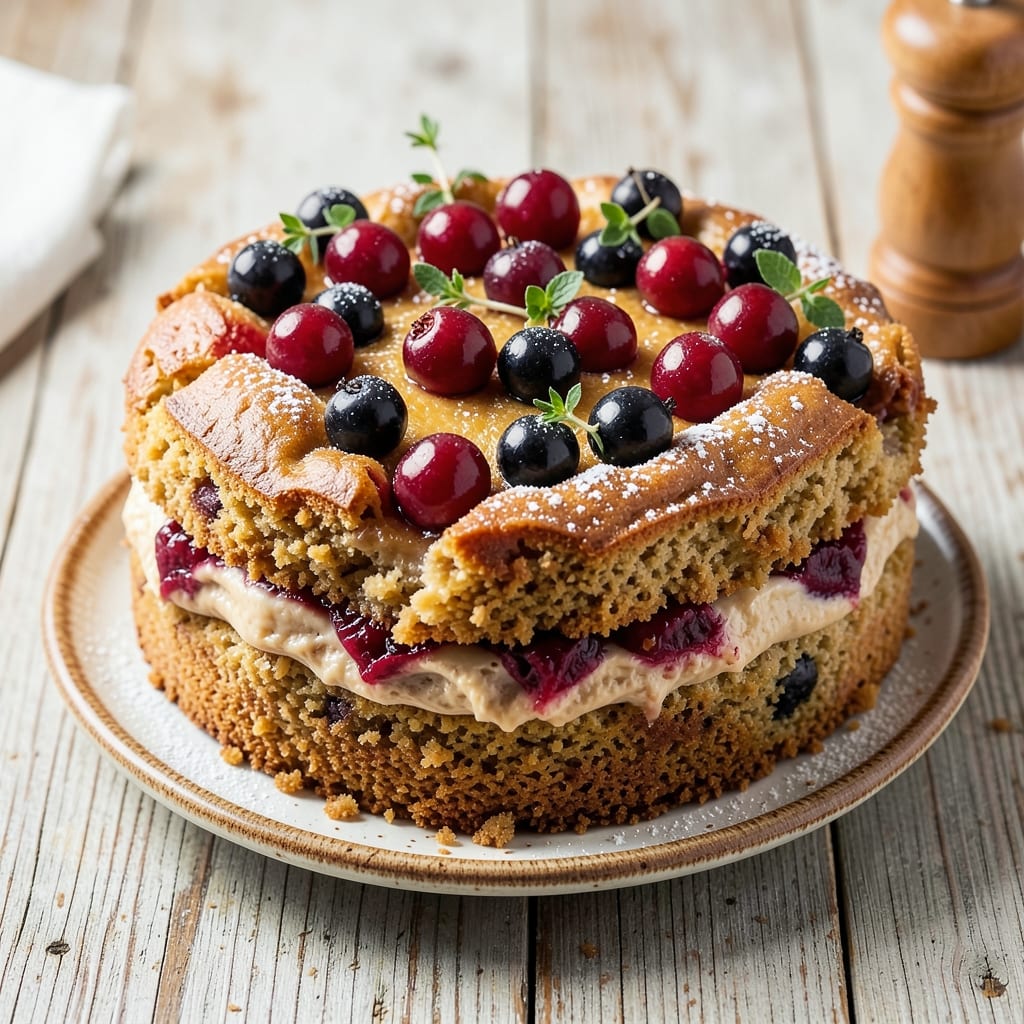 Almond Meal Fruit Cake Recipe: Nutty Crunch and Spiced Fruit Harmony