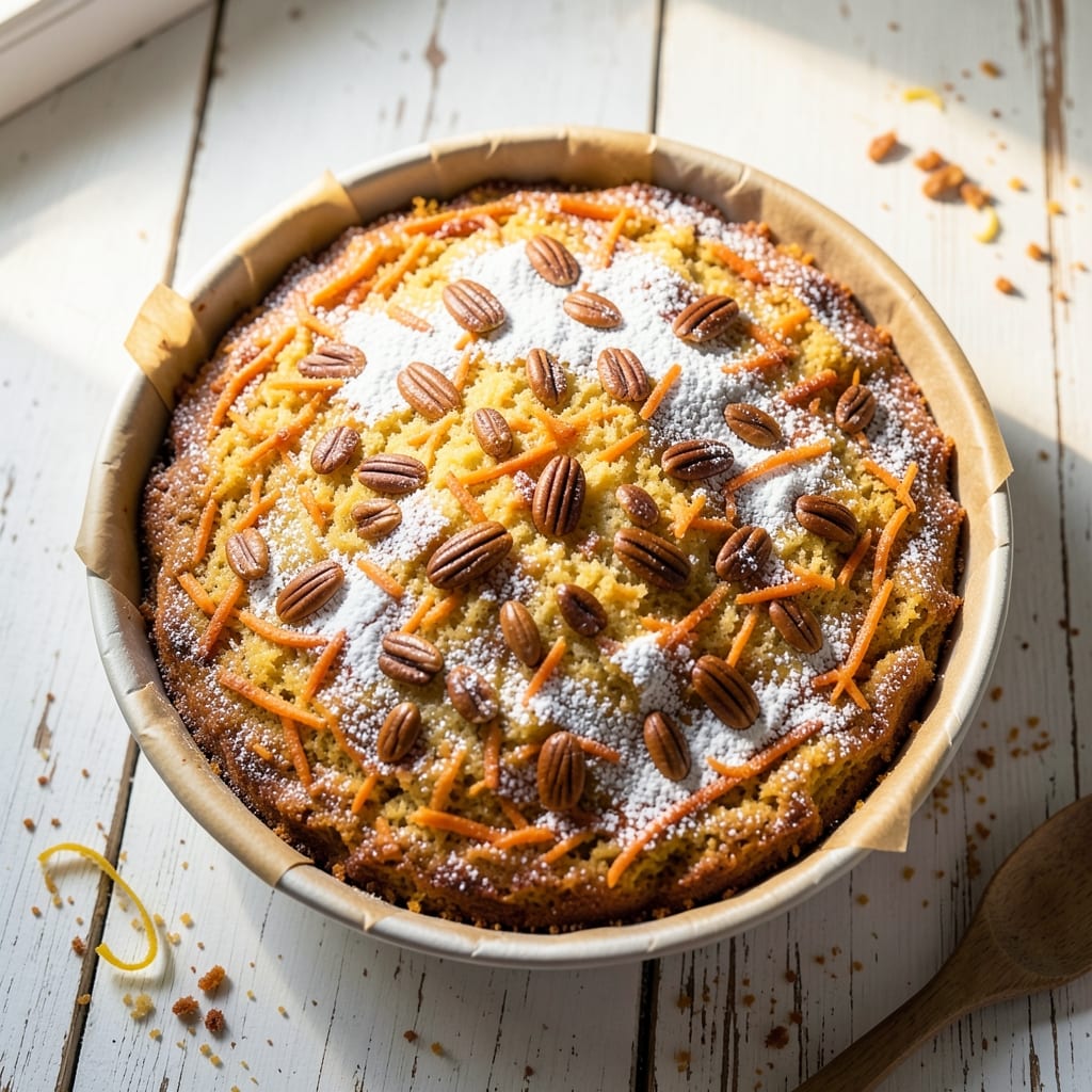 Almond Carrot Cake Recipe: Toasted Nut Crunch and Vanilla Bean Swirl Harmony