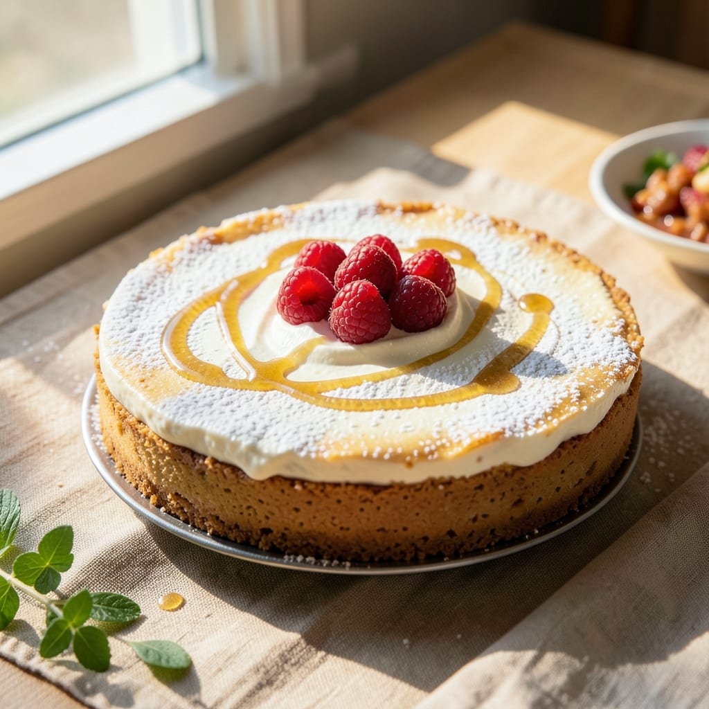 8-Inch Sour Cream Cheesecake Recipe: Jiggly Centers and Buttery Crust