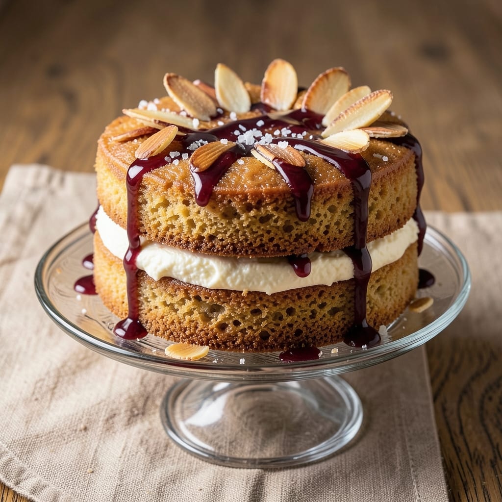 Almond Madeira Cake Recipe: Boozy Nutty Layers With Caramelized Top