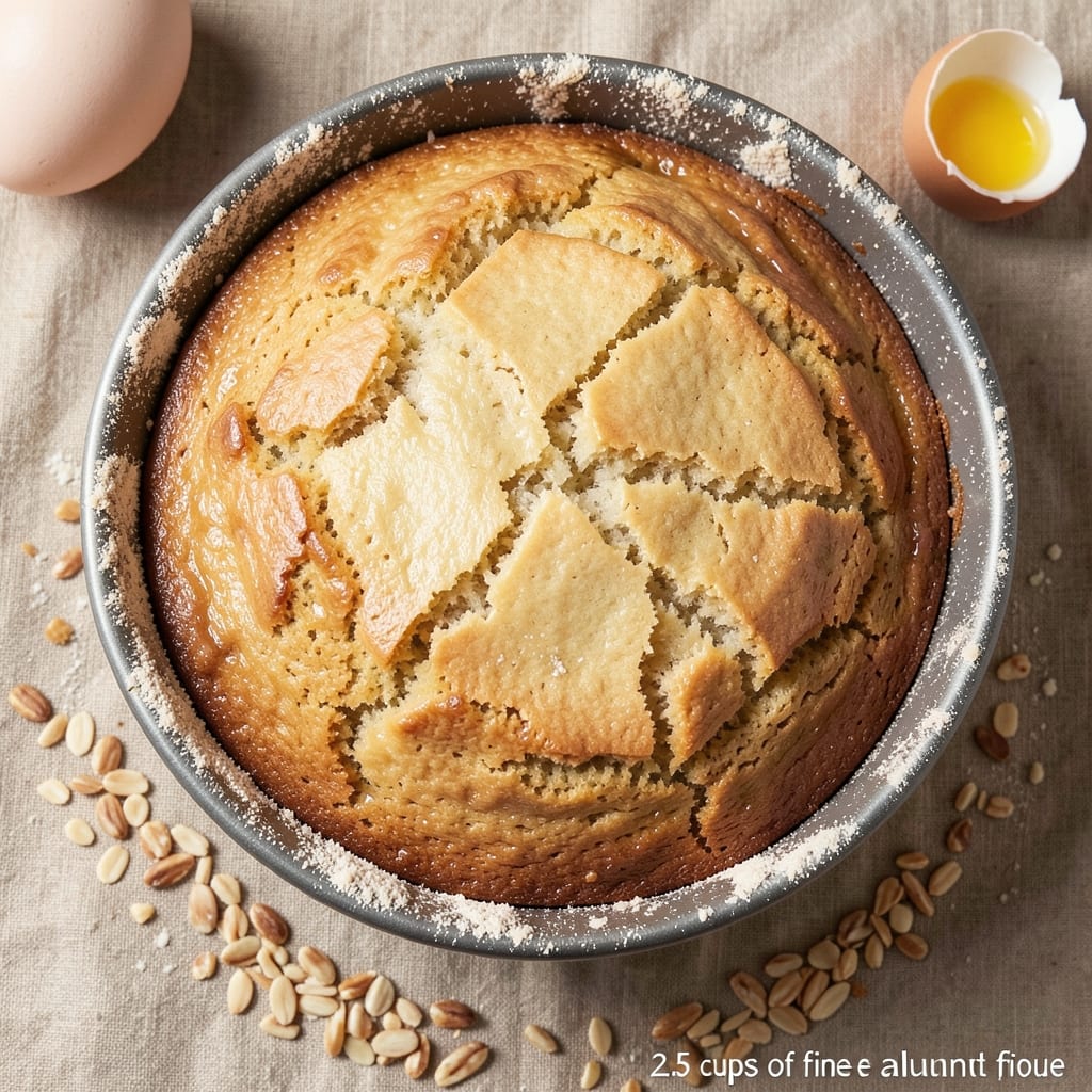Almond Cake Pan Recipe: Marzipan-Inspired Layers with Crispy Crown