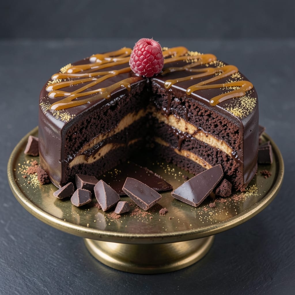 Alvin Zhou's Chocolate Cake Recipe: Nutty Swirls and Fudgy Depth Without Overmixing