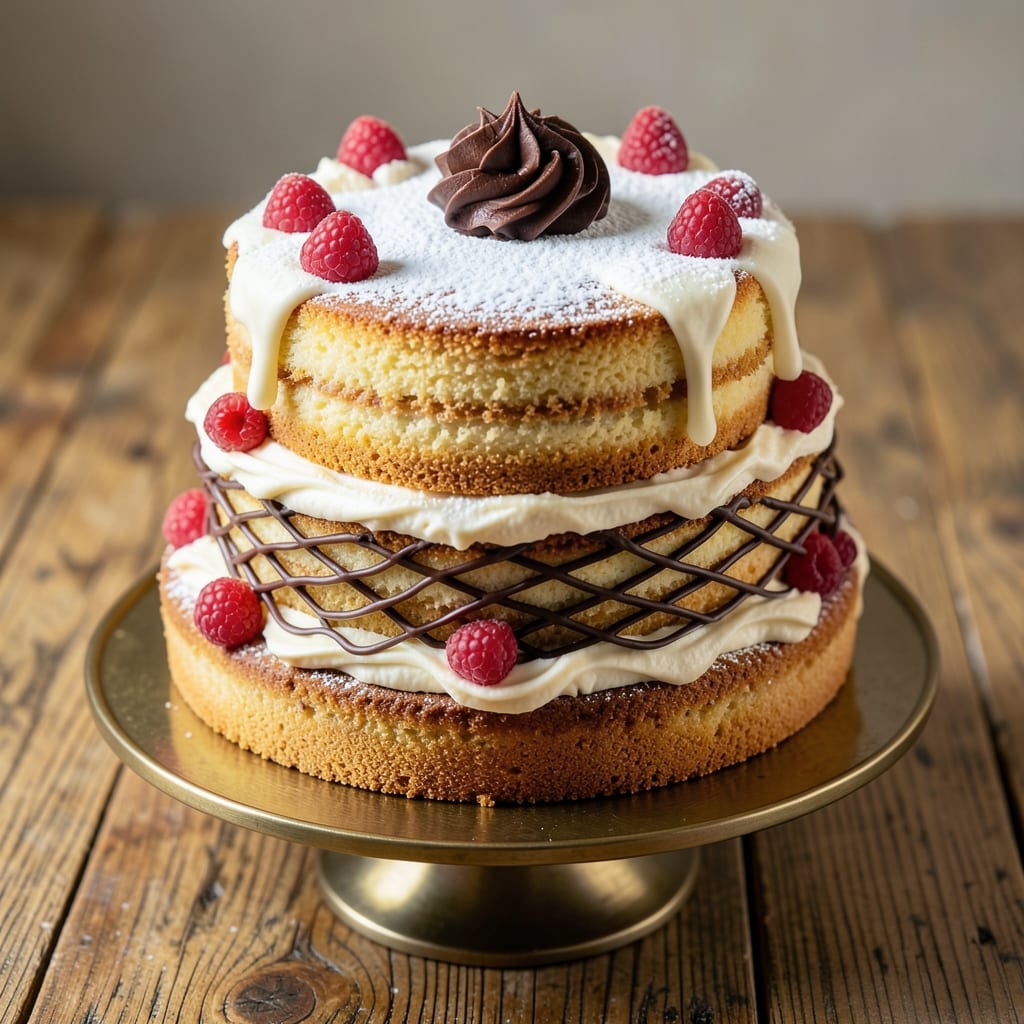 10-Pound Cake Recipe: Triple-Layered Vanilla Cloud With Buttery Frosting