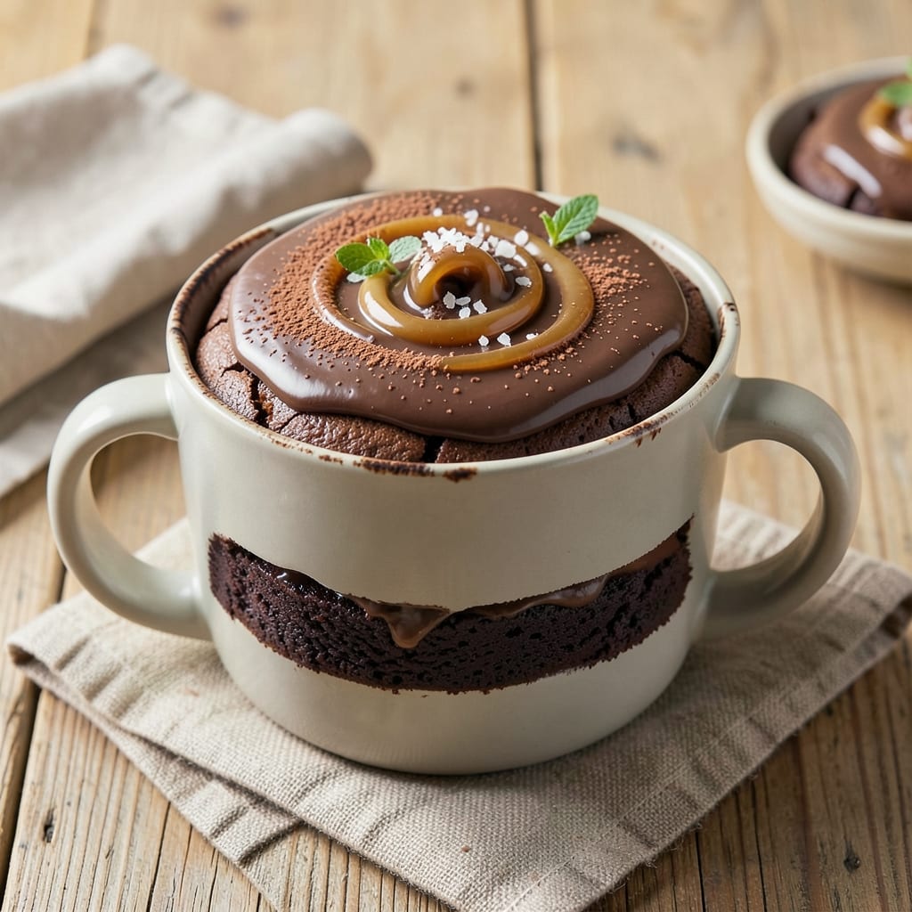 Mug Cake Recipe: Single-Serve Chocolate Fudge in 5 Minutes